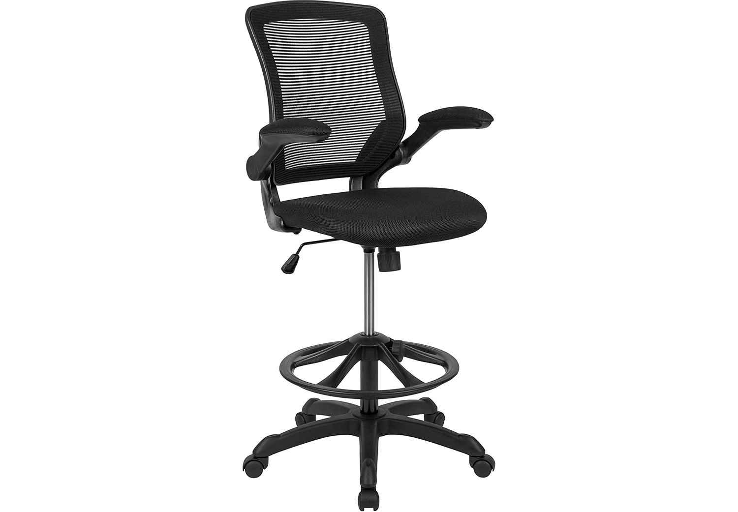 The NetDigz Editors rate the Flash Furniture Mesh as the Best Budget Drafting Chair.