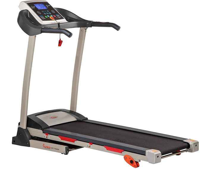 The NetDigz Editors rate the SunnyHealth & Fitness SF-T4400 as the Optional Best Treadmill for the money.