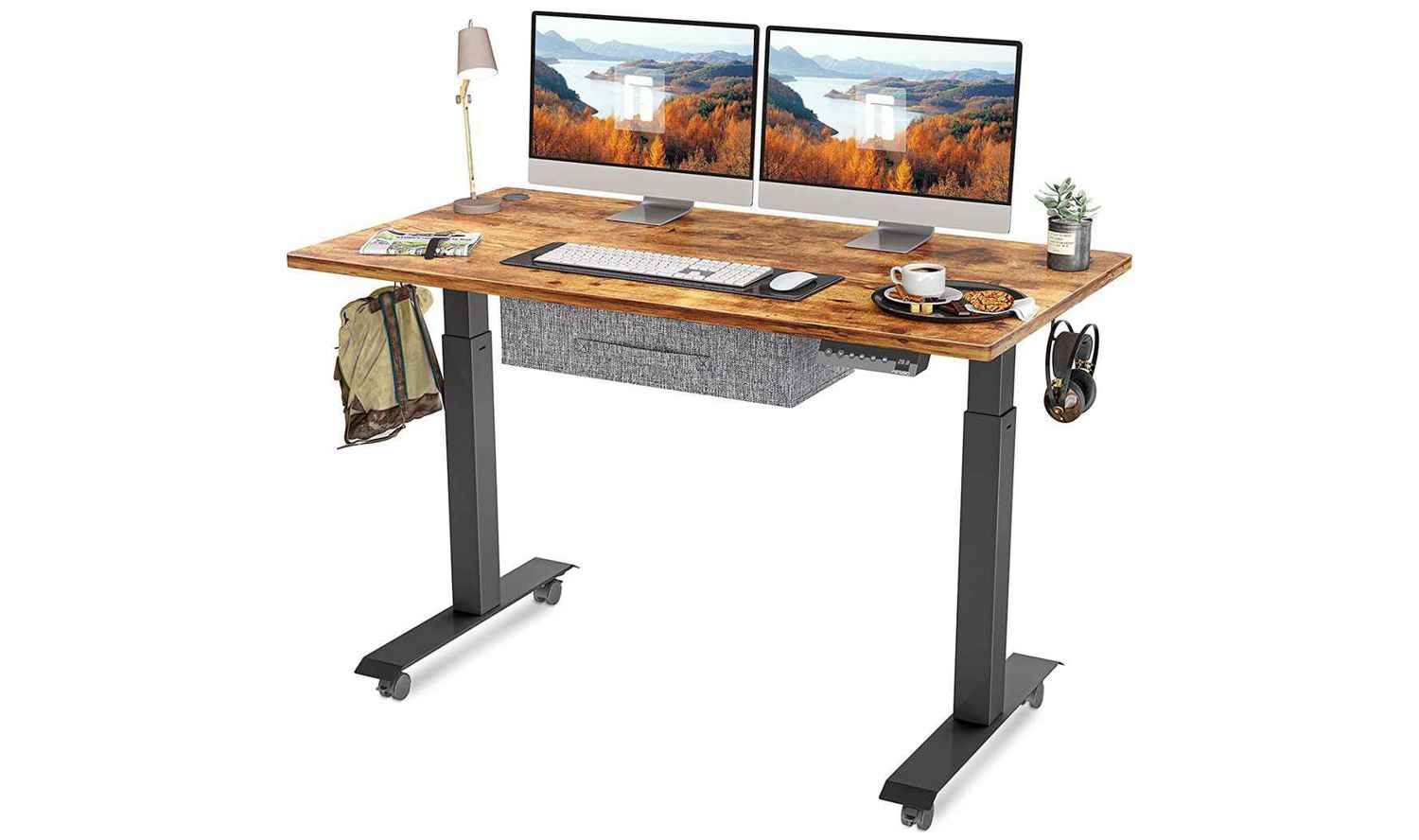 The NetDigz Editors rate the FEZIBO Electric as the Best Standing Desk for the money.